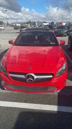 Red 2019 Mercedes-Benz CLA 250 4Matic