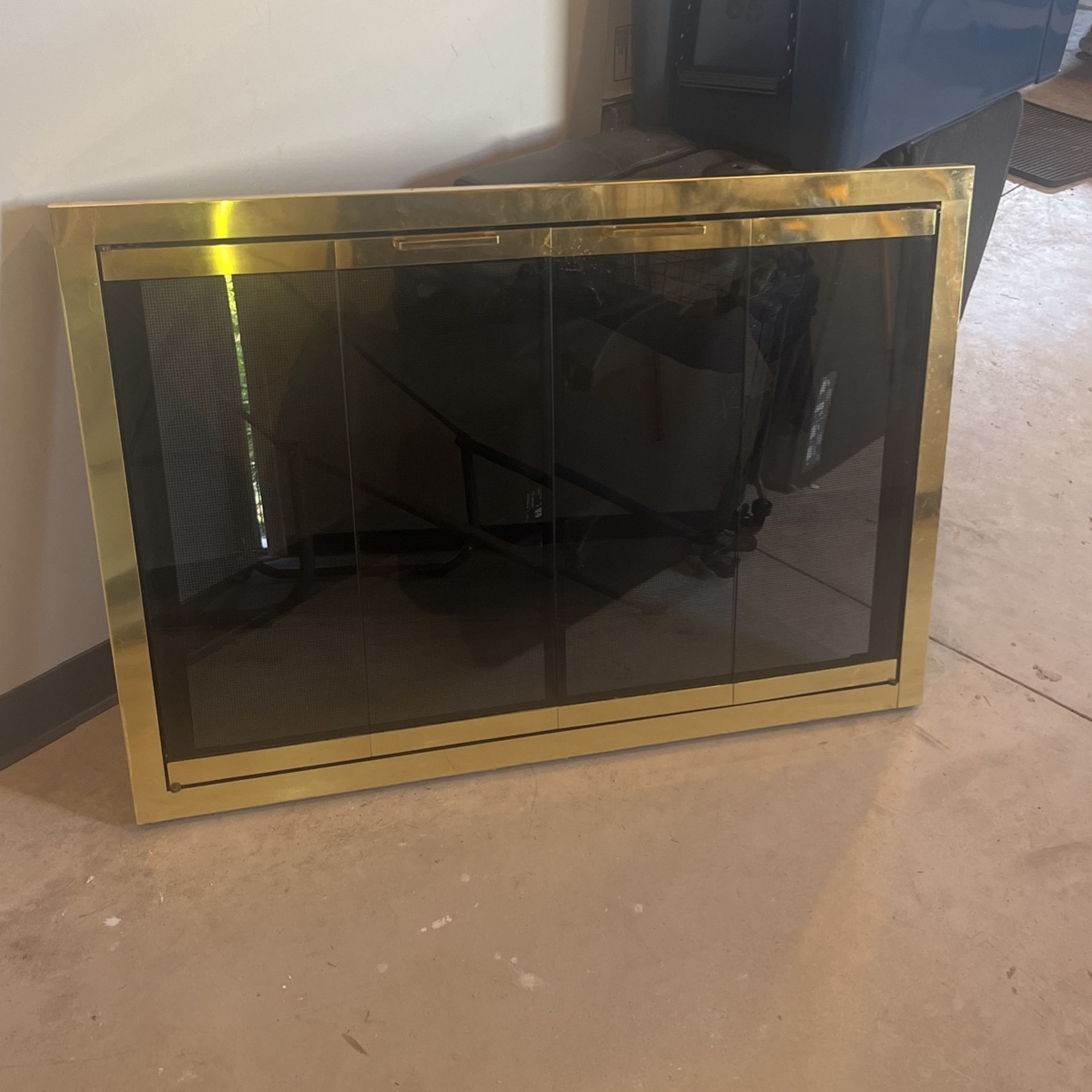 Front Of Fireplace/door
