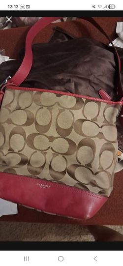 Vintage Coach Bucket Purse
