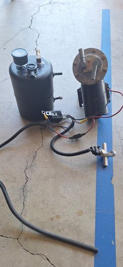 Brake Pump Canister And Gauge