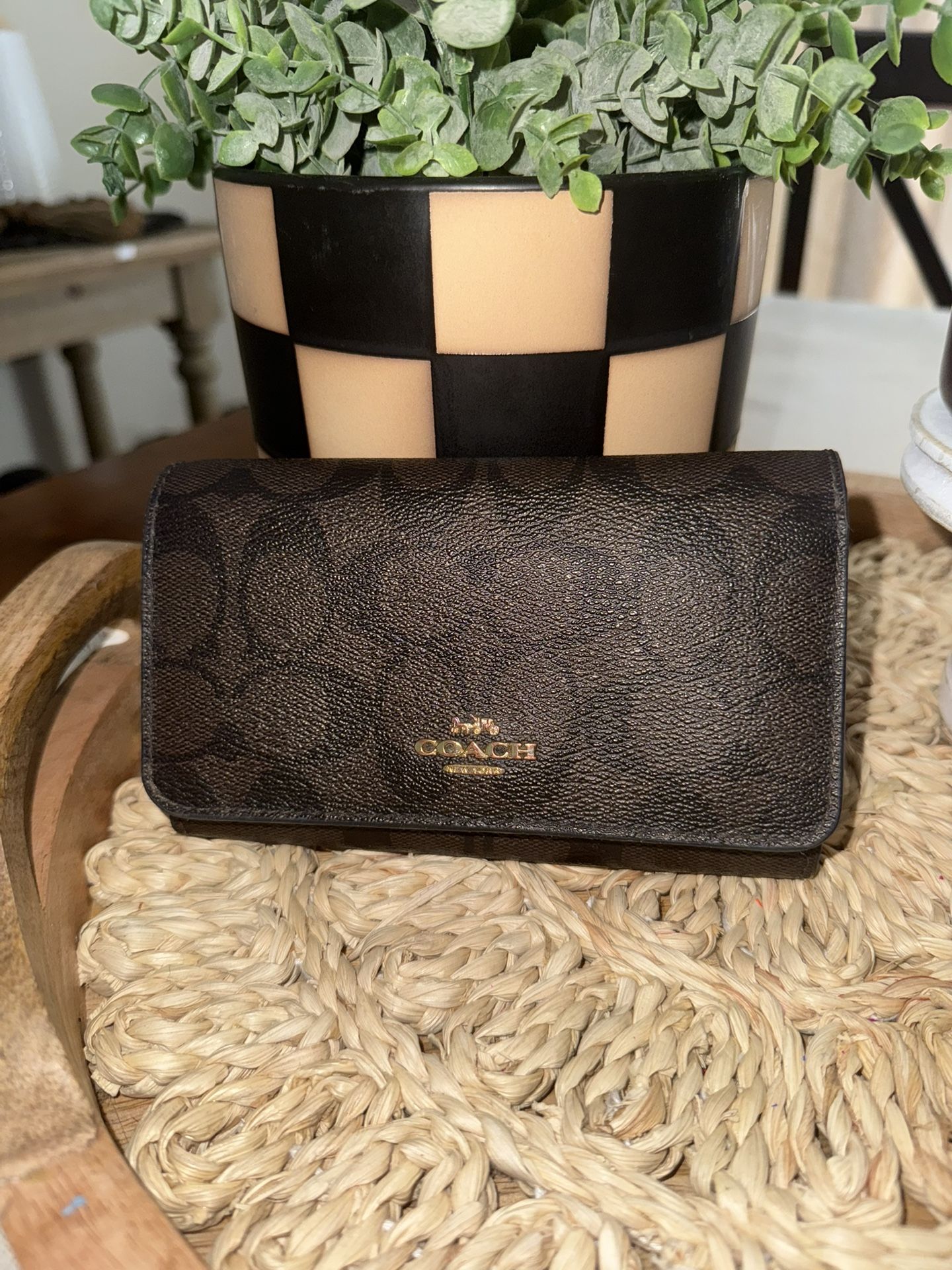 Coach Brown Wallet