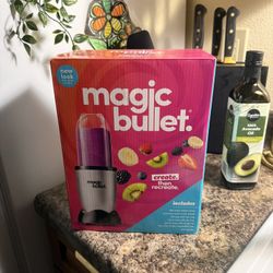 magic bullet blender!