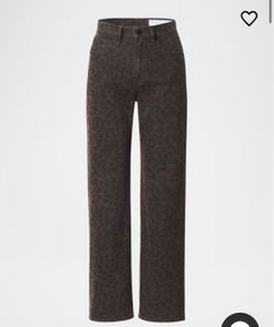 Rag and bone leopard print jeans