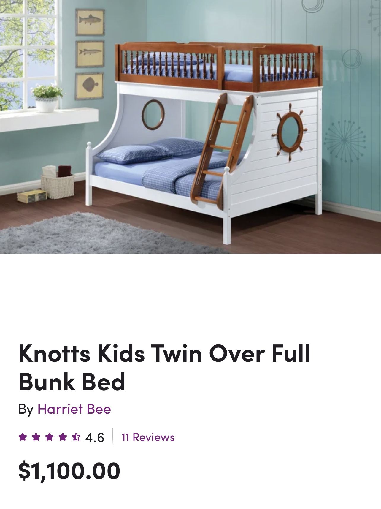 Twin Over Twin Bunk bed