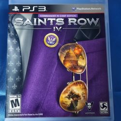 Saints Row IV(4) PlayStation 3 (PS3) Case & Disc (2013)