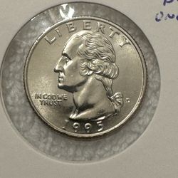 1995-P/D Washington Quarter Set (BU)High Grade