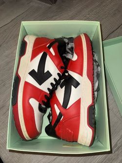Off White Out of Office Red Black