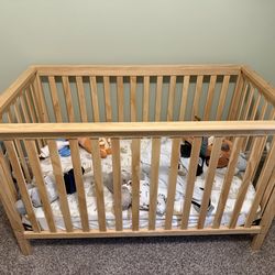 Baby Crib And Mattress