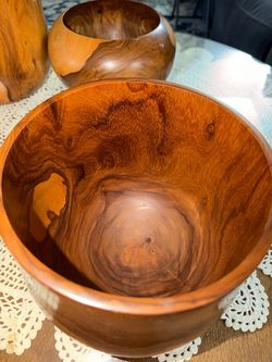 Antique Rare Ko'u Wood Calabash Bowl