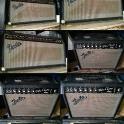 fender vibro champ, vt bass man, concert guitar amplifiers in Seattle