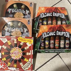Hot Sauce Collection / Flavored Cocktail Mixers 