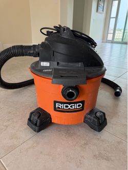 Rigid 6 gallon wet/dry vac