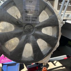 15” Hub Cap For 03 Thru 11 Corolla And 06 Thru 154 Yaris