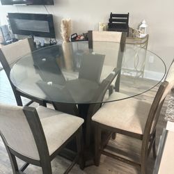 Pub Table With Chairs 