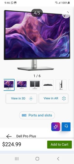 Dell Monitor 23 inch Brand new in box