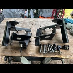 3500 Duelly Truck Camper Tie downs 