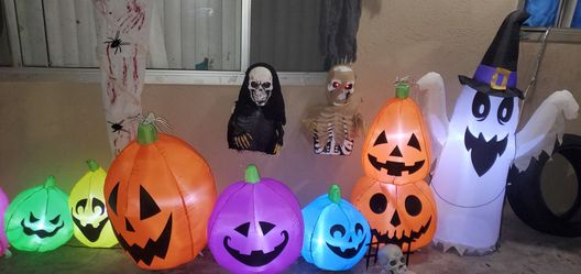 Halloween Inflatable Decoration Set