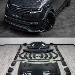 Land Rover Range Rover MANSORY Body Kit Rear Spoiler Hood Wide Body Wheel Eyebrow Wheel