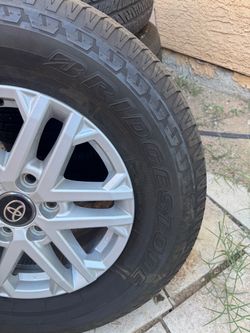 2025 Toyota Tundra Stock Tires and Rims