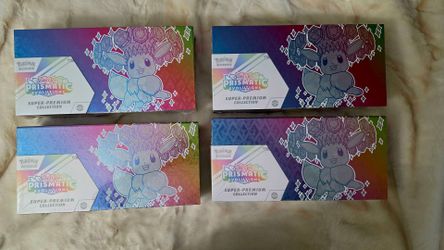 Pokemon Scarlet and Violet SV8.5 Prismatic Evolutions Super-Premium Collection