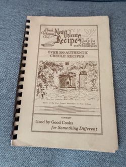 New Orleans Recipes Cookbook Spiral Bound 300 Authentic Creole Recipes