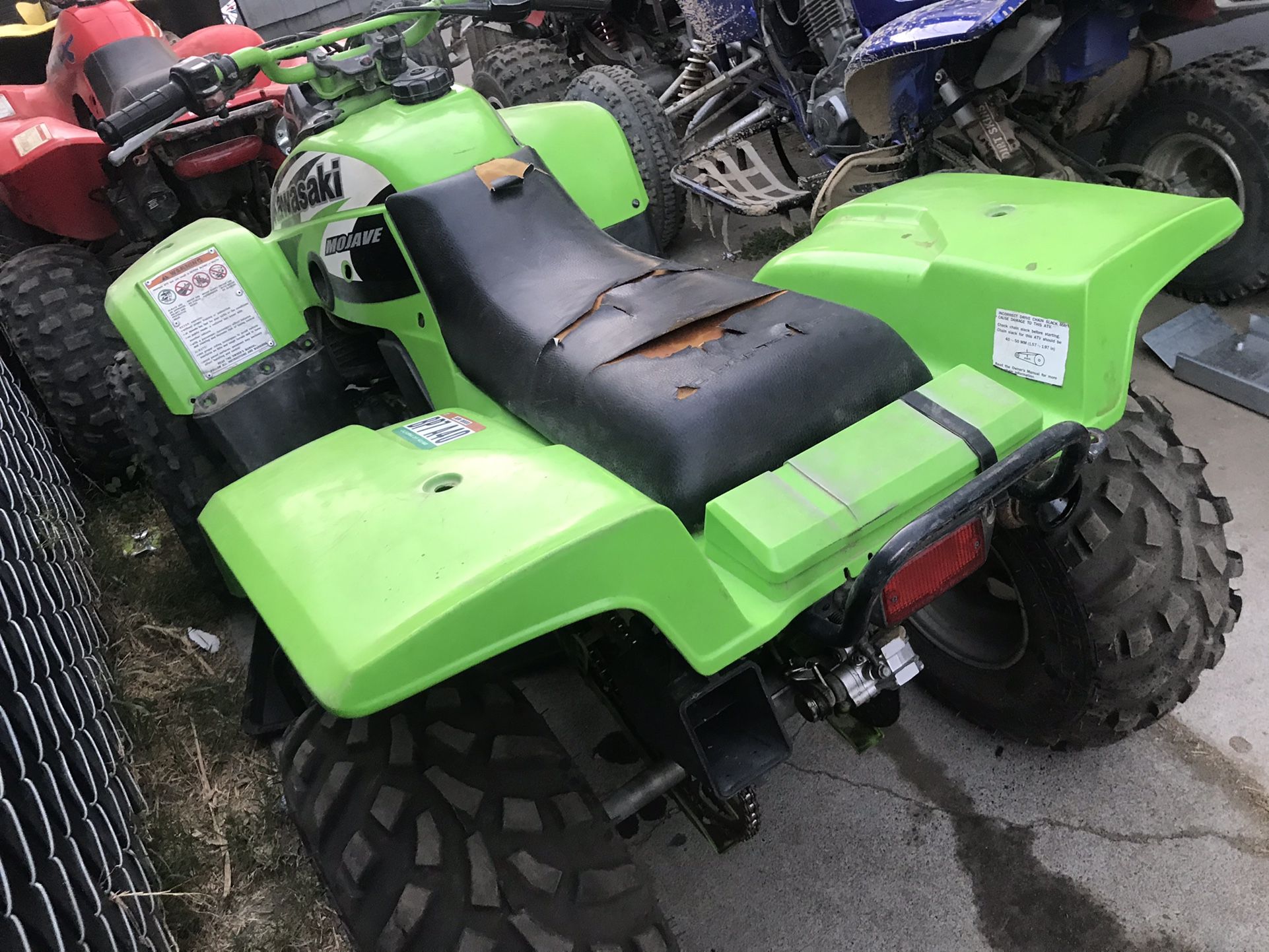 Photo Kawasaki 250 Atv $2500