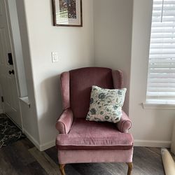 vintage velvet chair mcm