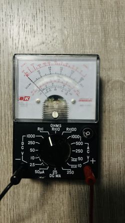 Vintage multimeter