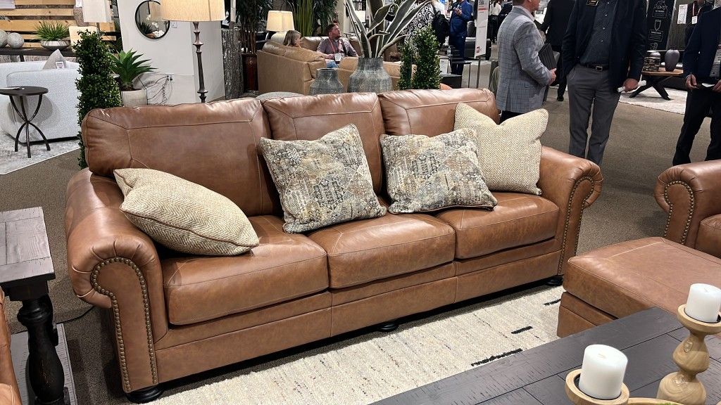 Carianna Caramel Sofa
Ashley Furniture$10 Down Payment And Financing Available