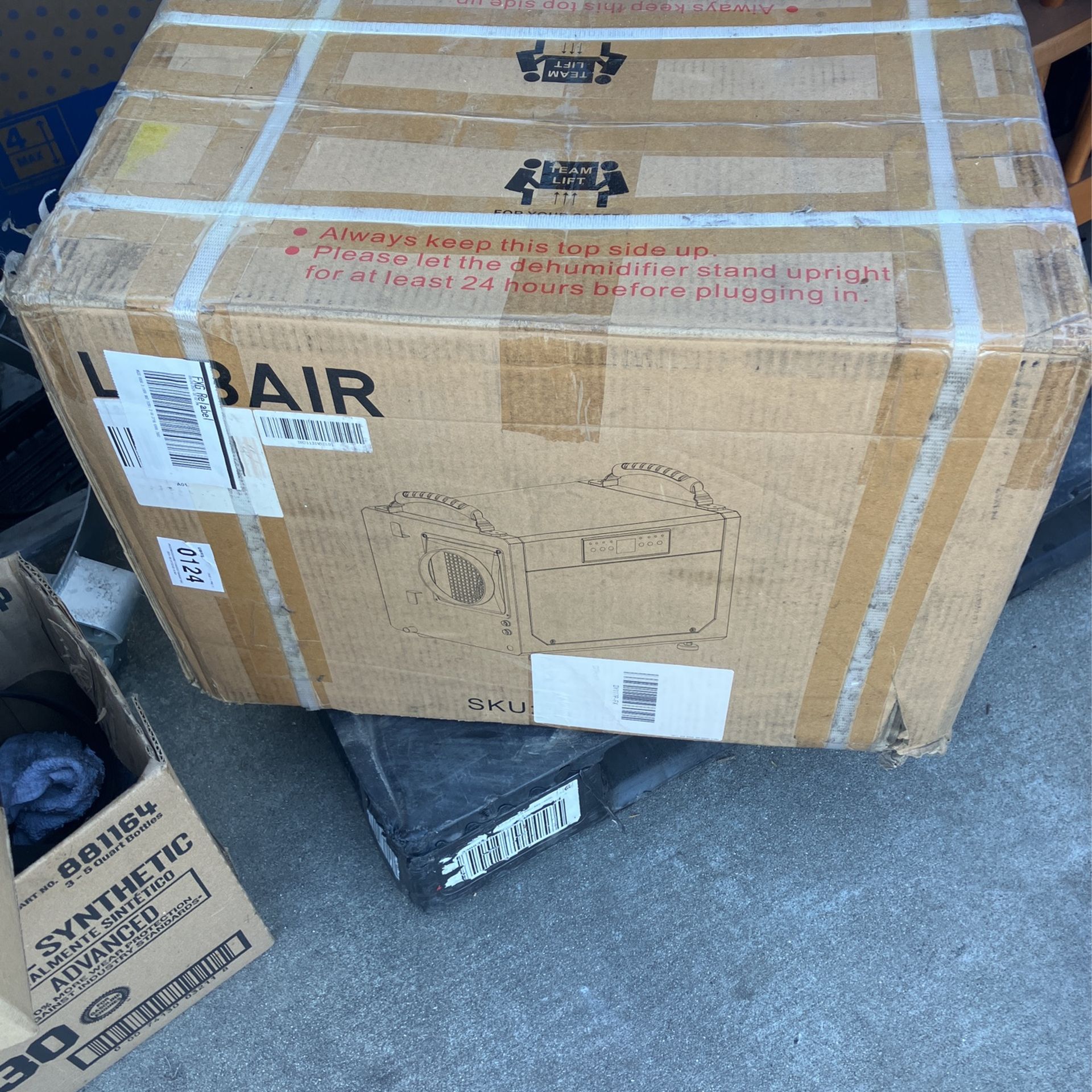 Crawl Space De-humidifier