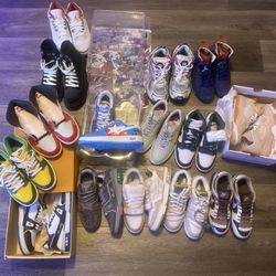 Sneaker Bundle 1:1 Size 8-9 (Read Description)
