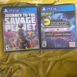PS4 Journey To The Savage Planet  - Pac-Man Champions Ship Edition To Plus Arcade Game Series GALAGA Pac-Man Dig Doug