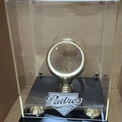 San Diego Padres Baseball And Cards Display Case