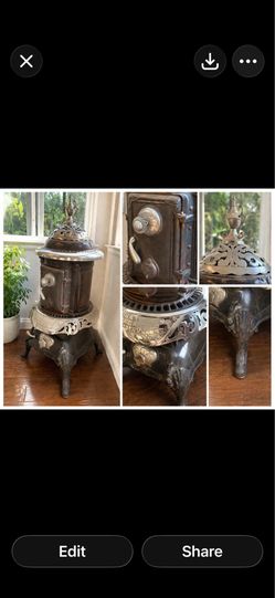 Antique Great Western stove