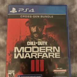 COD modern warfare 3 ps4 