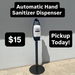 Automatic Hand Sanitizer Dispenser (1 Available) Pickup Today!