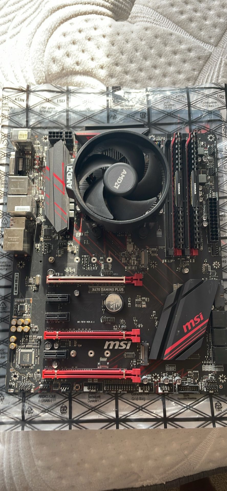 CPU Motherboard Ram Combo