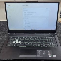 ASUS TUF Gaming F17 Gaming Laptop