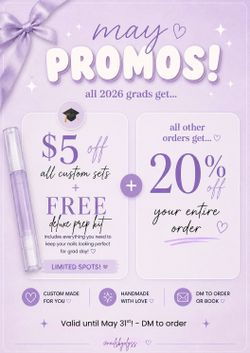 Custom press on nails