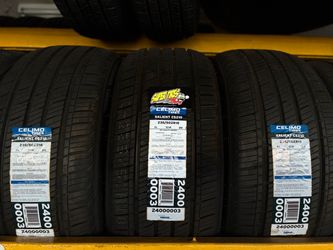 Celimo New Tires Set 235/50/18