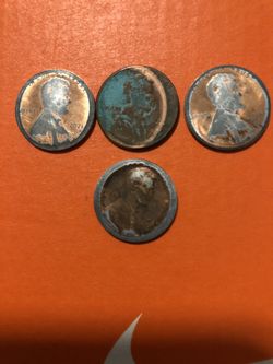 4 Penny’s Error Double Stamp 2001,2021D,2018D 1985D