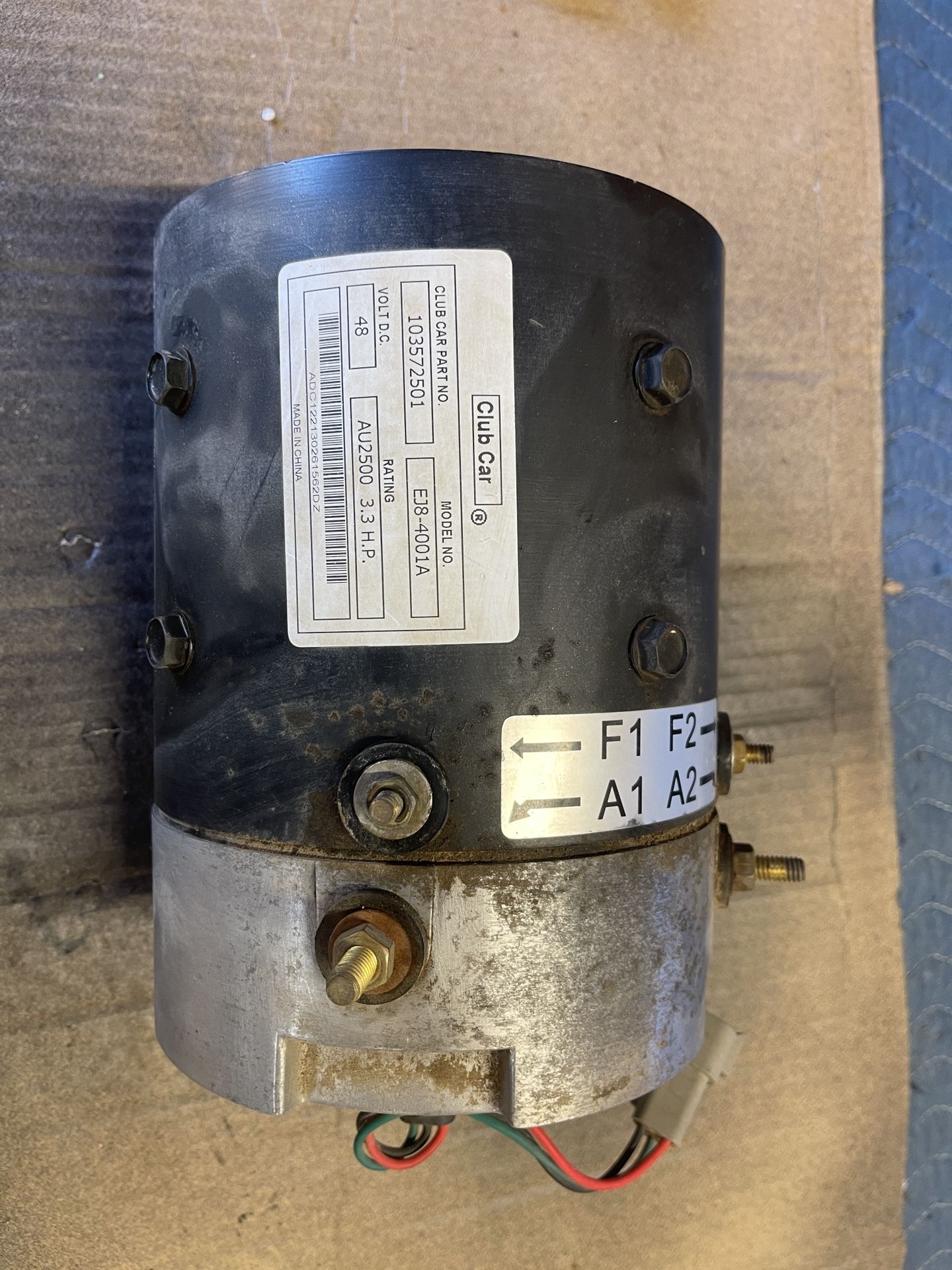 Club Car Precedent 48V Golf Cart OEM Electric Motor EJ8-4001A 3.3HP
