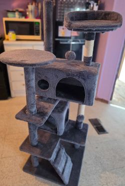 Large Multi-Level Cat Tree Tower