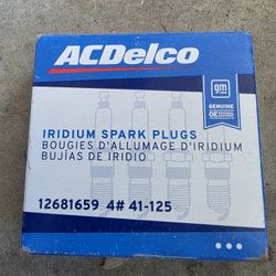 (4) AC DELCO IRIDIUM SPARK PLUGS
1(contact info removed) 4# 41-125 Part