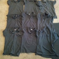 Girls Size 14 BLACK UNIFORM SHIRTS All $25