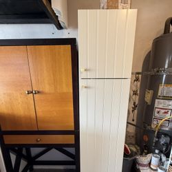 White Food Cabinet