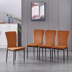 Brand Ne Unassembled Set Of 4 Dining Chairs (No Table)