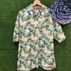 Colours Alexander Julian Genuine Goods “Hawaiian” Theme Shirt Size 2X