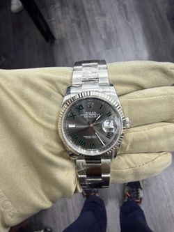 Rolex datejust 36mm Wimbledon 126234