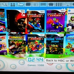 Nintendo Wii 1tb With Games 